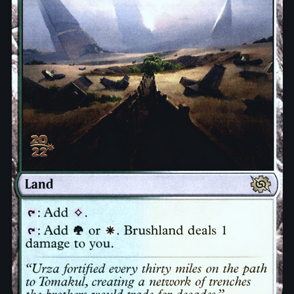 Brushland [The Brothers' War Promos] Prerelease Foil