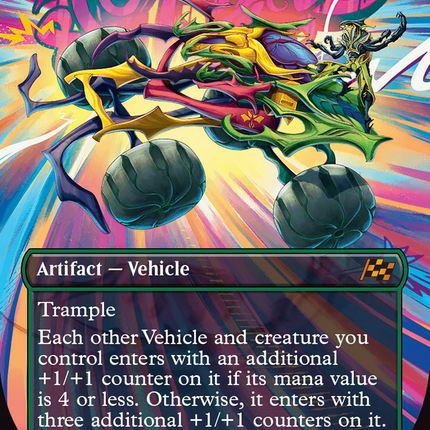 Thunderous Velocipede (Borderless) [Aetherdrift] Foil