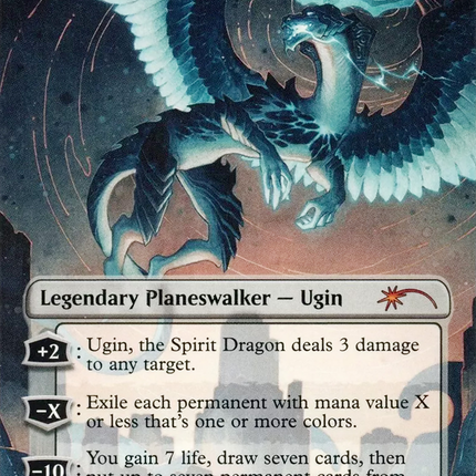 Ugin, the Spirit Dragon (Borderless) [Secret Lair Showdown]
