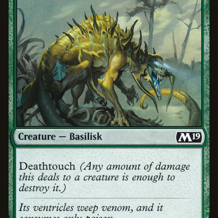 Daggerback Basilisk [The List]