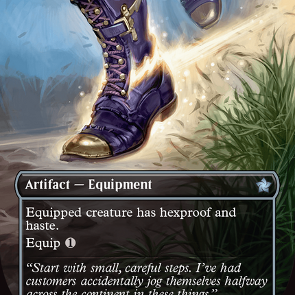 Swiftfoot Boots (Borderless) [Foundations] Foil