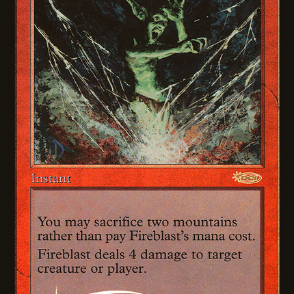 Fireblast [Friday Night Magic 2001] Foil