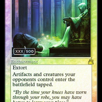 Blind Obedience (Retro) [Ravnica Remastered] Serialized Foil