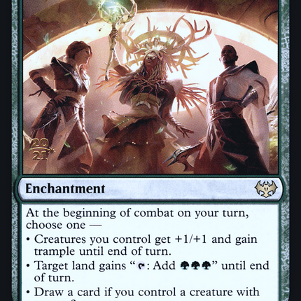 Glorious Sunrise [Innistrad: Crimson Vow Promos] Prerelease Foil