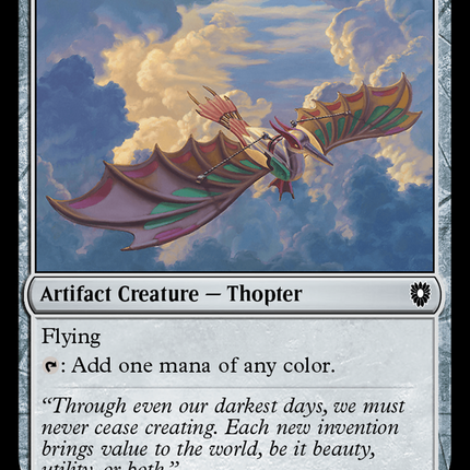 Ornithopter of Paradise [Bloomburrow Commander]