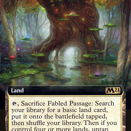 Fabled Passage (Extended Art) [Core Set 2021]