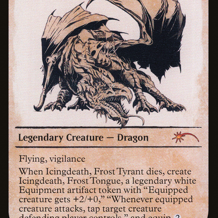 Icingdeath, Frost Tyrant [Secret Lair Drop] Foil