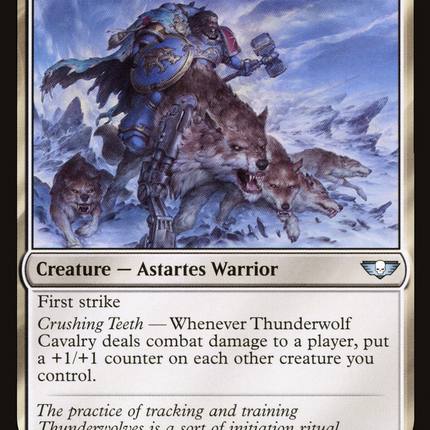 Thunderwolf Cavalry [Warhammer 40,000 Commander]