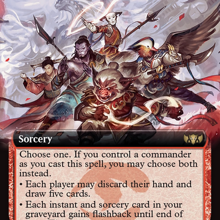 Will of the Jeskai (Extended Art) [Commander: Tarkir: Dragonstorm]