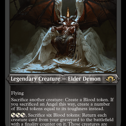 Shilgengar, Sire of Famine [Modern Horizons 3] Etched Foil