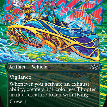 Rangers' Aetherhive (Borderless) [Aetherdrift] Foil