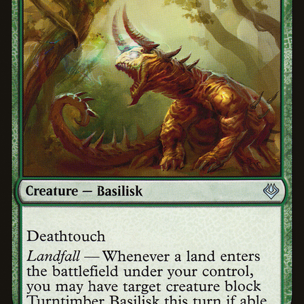 Turntimber Basilisk [Archenemy: Nicol Bolas]