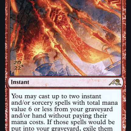 Invoke Calamity [Kamigawa: Neon Dynasty Promos] Prerelease Foil