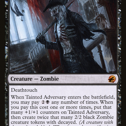 Tainted Adversary [Innistrad: Midnight Hunt Promos]