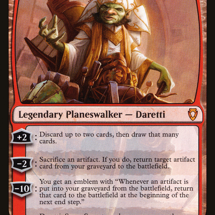 Daretti, Scrap Savant [Commander Anthology Volume II] Foil