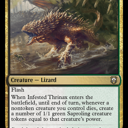 Infested Thrinax [Modern Horizons 3 Commander]
