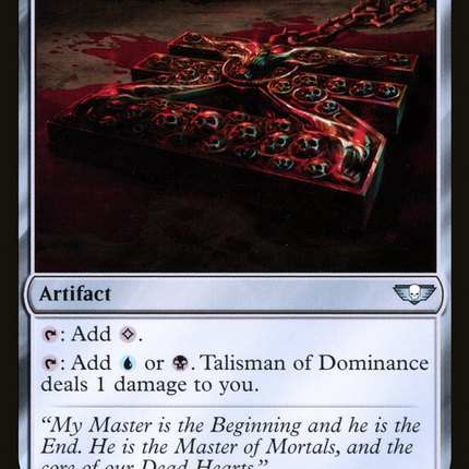 Talisman of Dominance [Warhammer 40,000 Commander]