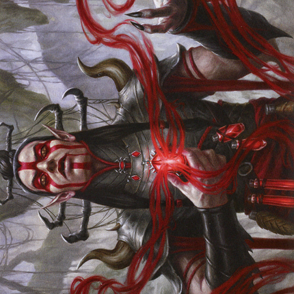 Malakir Blood-Priest // Malakir Blood-Priest (Borderless) [Zendikar Rising Art Series]