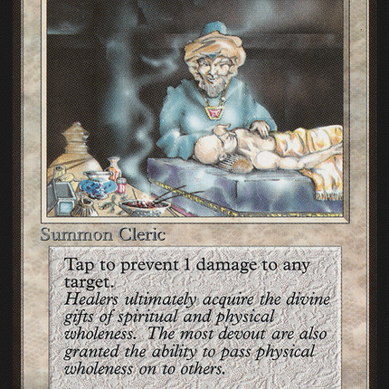 Samite Healer [Limited Edition Beta]
