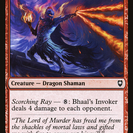 Bhaal's Invoker [Commander Legends: Battle for Baldur's Gate]