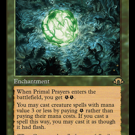 Primal Prayers (Retro) [Modern Horizons 3] Foil