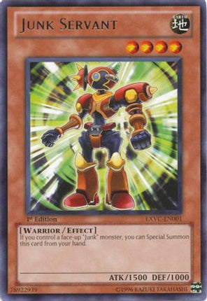 Junk Servant (Rare) [EXVC-EN001] Extreme Victory 1st Edition