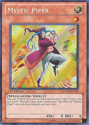 Mystic Piper (Secret Rare) [EXVC-EN005] Extreme Victory 1st Edition