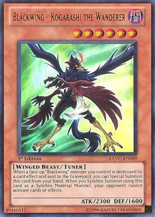 Blackwing - Kogarashi the Wanderer (Ultra Rare) [EXVC-EN009] Extreme Victory 1st Edition