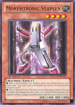 Morphtronic Staplen (Common / Short Print) [EXVC-EN011] Extreme Victory 1st Edition