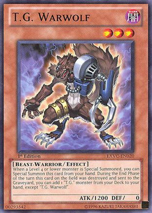T.G. Warwolf (Common / Short Print) [EXVC-EN020] Extreme Victory Unlimited