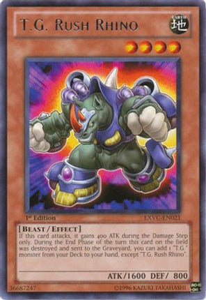 T.G. Rush Rhino (Rare) [EXVC-EN021] Extreme Victory Unlimited