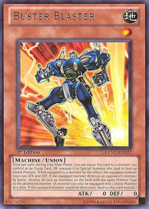 Buster Blaster (Rare) [EXVC-EN022] Extreme Victory 1st Edition