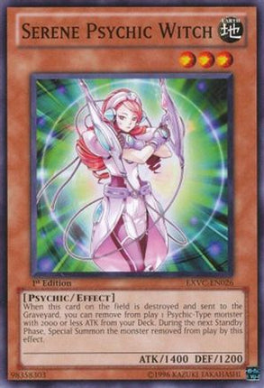 Serene Psychic Witch (Common / Short Print) [EXVC-EN026] Extreme Victory Unlimited