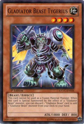 Gladiator Beast Tygerius (Common / Short Print) [EXVC-EN034] Extreme Victory Unlimited