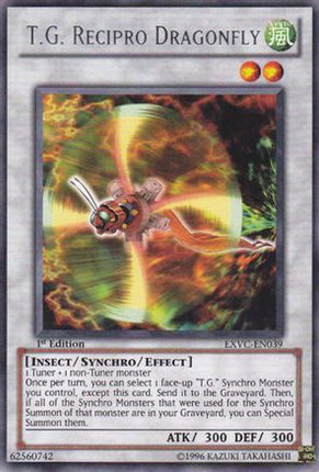 T.G. Recipro Dragonfly (Rare) [EXVC-EN039] Extreme Victory 1st Edition