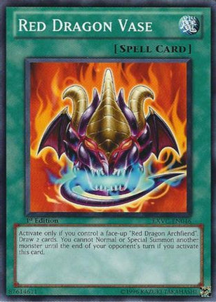 Red Dragon Vase (Common / Short Print) [EXVC-EN046] Extreme Victory 1st Edition