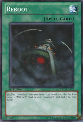 Reboot (Common / Short Print) [EXVC-EN052] Extreme Victory 1st Edition