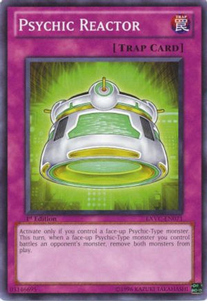Psychic Reactor (Common / Short Print) [EXVC-EN071] Extreme Victory 1st Edition