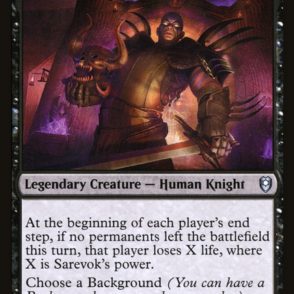 Sarevok, Deathbringer [Commander Legends: Battle for Baldur's Gate]