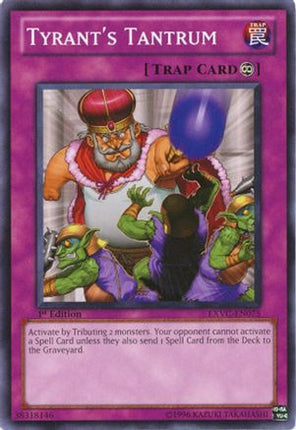 Tyrant's Tantrum (Common / Short Print) [EXVC-EN075] Extreme Victory 1st Edition