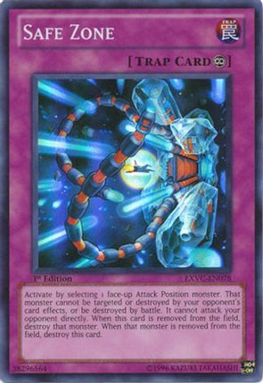 Safe Zone (Super Rare) [EXVC-EN078] Extreme Victory 1st Edition