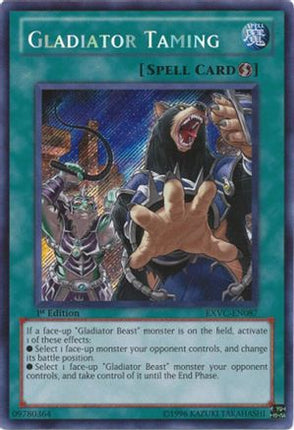 Gladiator Taming (Secret Rare) [EXVC-EN087] Extreme Victory 1st Edition