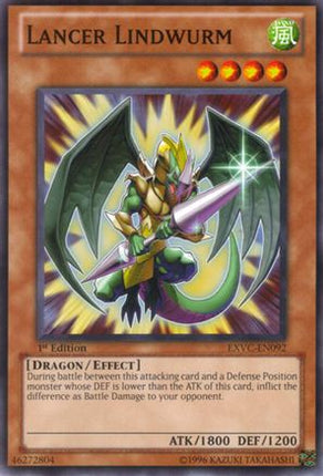 Lancer Lindwurm (Common / Short Print) [EXVC-EN092] Extreme Victory Unlimited