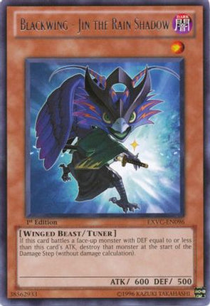 Blackwing - Jin the Rain Shadow (Rare) [EXVC-EN096] Extreme Victory Unlimited