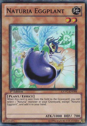 Naturia Eggplant (Super Rare) [EXVC-EN098] Extreme Victory 1st Edition