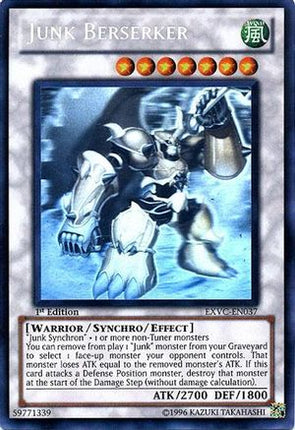 Junk Berserker (Ghost Rare)  [EXVC-EN037] Extreme Victory 1st Edition