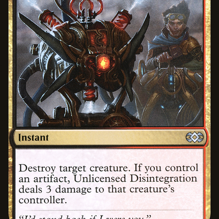 Unlicensed Disintegration [Double Masters]