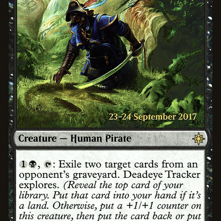 Deadeye Tracker [Ixalan Promos] Prerelease Foil