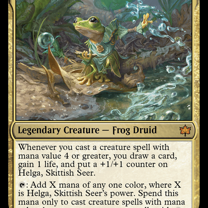 Helga, Skittish Seer [Bloomburrow]