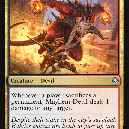 Mayhem Devil [The List]